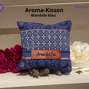 Aroma-Kissen Mandala blau